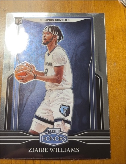 2021-22 Panini Chronicles Honors #699 Ziaire Williams — front