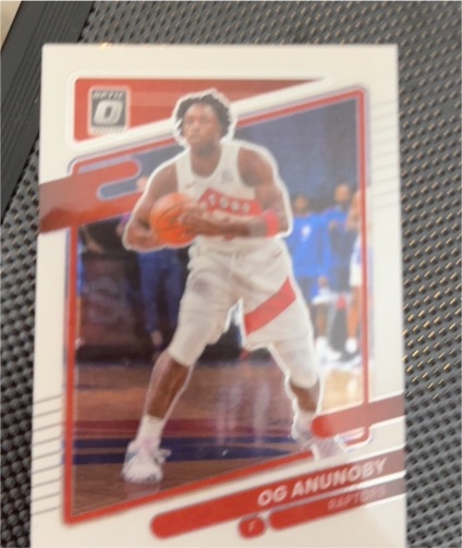 2021-22 Panini Donruss Optic #119 OG Anunoby — front