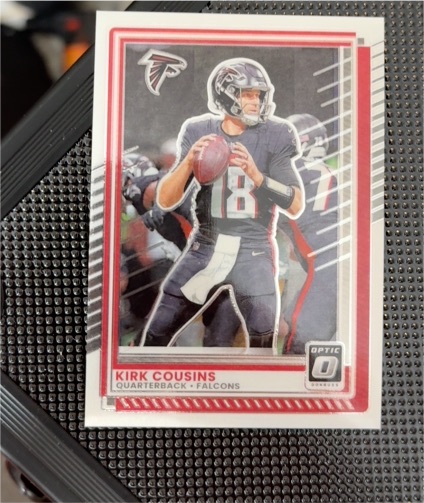 2025 Panini Donruss Optic #89 Kirk Cousins — front