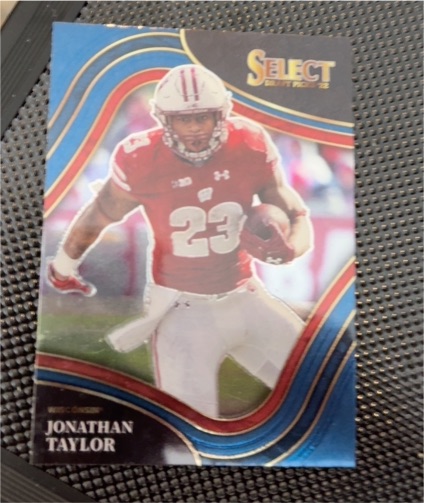 2022 Panini Select Draft Picks #183 Jonathan Taylor — front