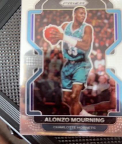 2021-22 Panini Prizm #270 Alonzo Mourning — front