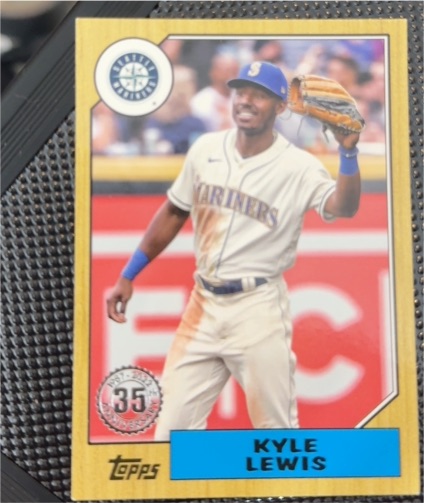 2022 Topps Series 2 1987 Topps Baseball #87TB-4 Kyle Lewis — front