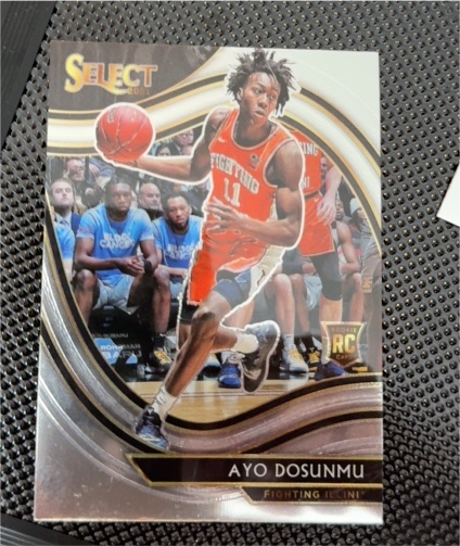 2021 Panini Chronicles Select #294 Ayo Dosunmu — front