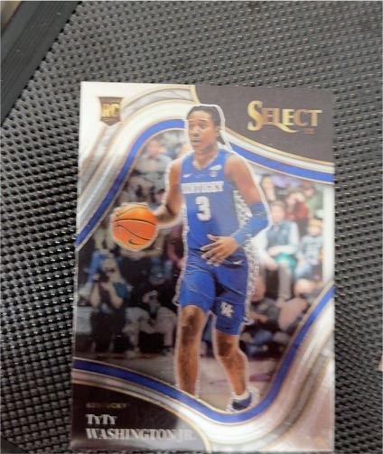 2022 Panini Chronicles Draft Picks Select #10 TyTy Washington Jr. — front