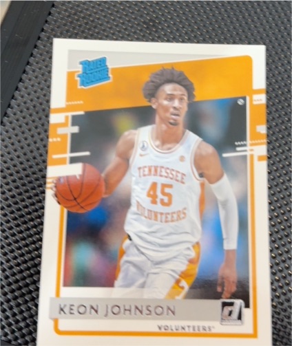 2021 Panini Chronicles Donruss Draft Picks #31 Keon Johnson — front