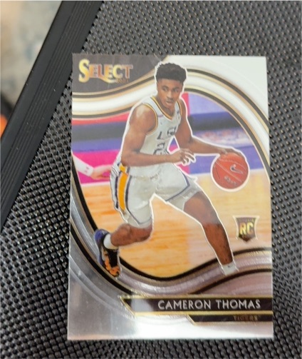 2021-22 Panini Chronicles Select Draft Picks #290 Cameron Thomas — front