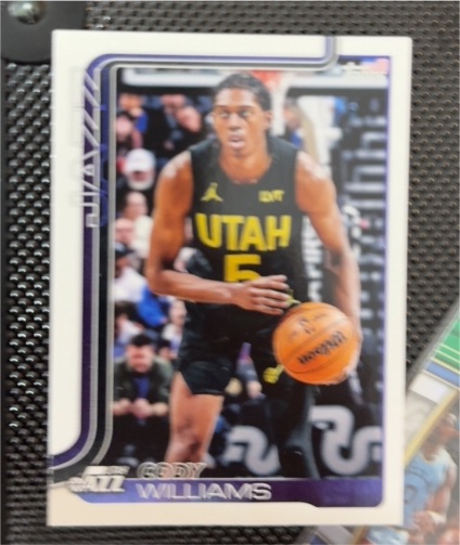 2025-26 Topps #130 Cody Williams — front