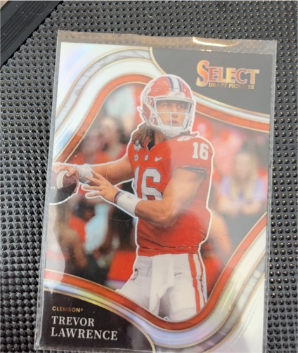 2022 Panini Select Draft Picks #136 Trevor Lawrence — front