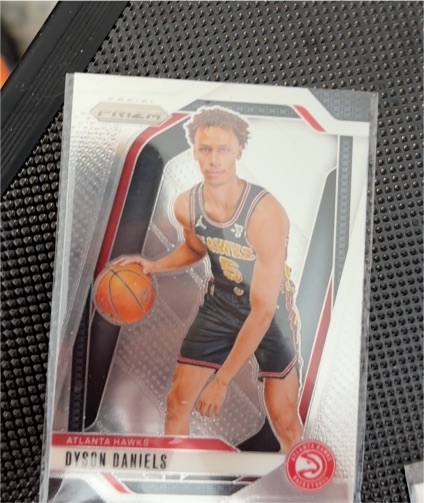 2024-25 Panini Prizm #122 Dyson Daniels — front