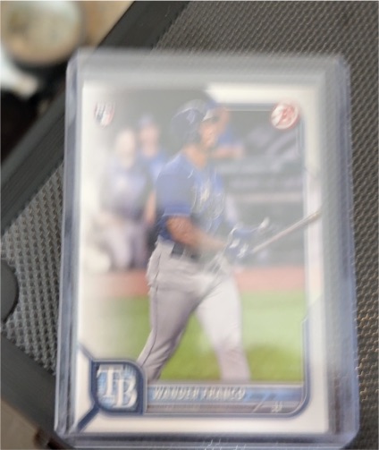 2022 Bowman #12 Wander Franco — front