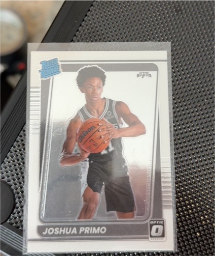 2021-22 Panini Donruss Optic #162 Joshua Primo — front