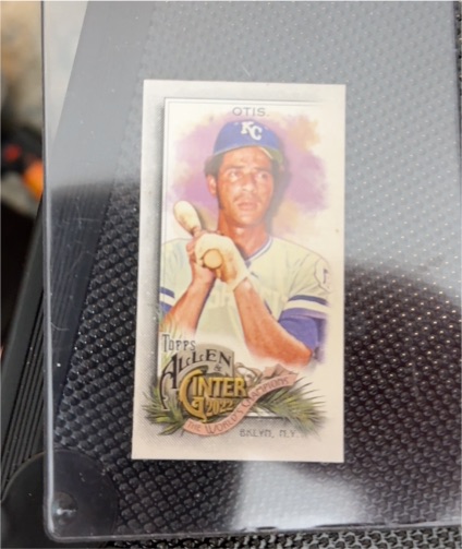 2022 Topps Allen & Ginter Mini #187 Amos Otis — front