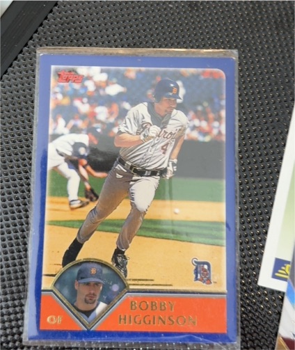 2003 Topps #52 Bobby Higginson — front