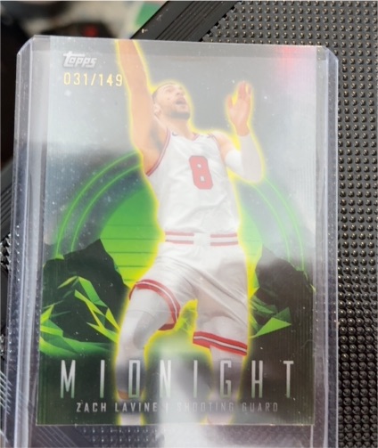 2023 Topps Midnight #031 Zach LaVine — front