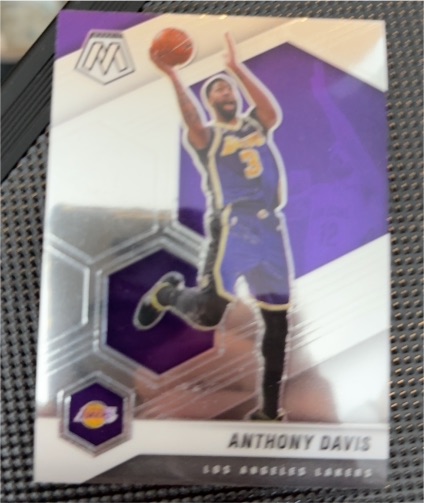 2020-21 Panini Mosaic #141 Anthony Davis — front