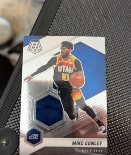 2020-21 Panini Mosaic #125 Mike Conley — front