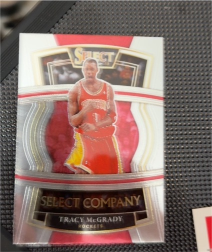 2021-22 Panini Select #13 Tracy McGrady Select Company Houston Rockets — front