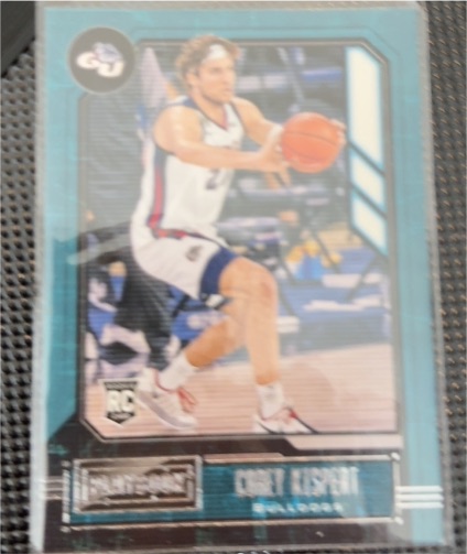 2021-22 Panini Chronicles Draft Picks Playbook #325 Corey Kispert Rookie — front