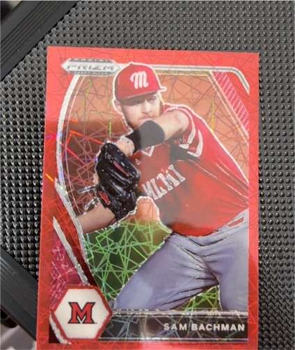 2021 Panini Prizm Draft Picks #PDP9 Sam Bachman — front