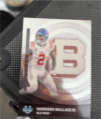 2025 Bowman Chrome University #LU-23 Harrison Wallace III — front