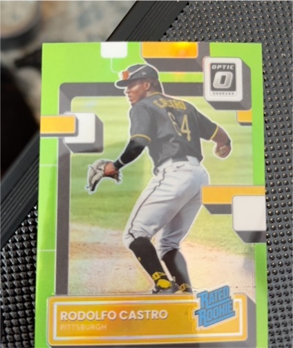 2022 Panini Donruss Optic #90 Rodolfo Castro — front