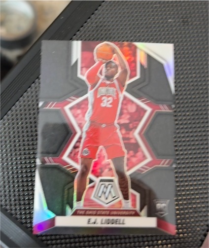 2022 Panini Chronicles Draft #13 E.J. Liddell — front