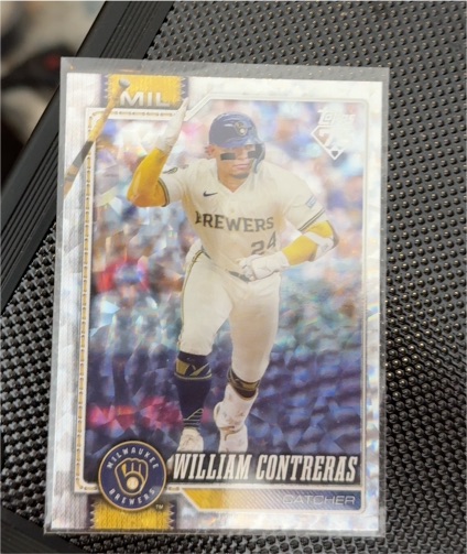 2026 Topps Series 1 #192 William Contreras — front