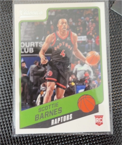 2021-22 Panini Chronicles Classics #159 Scottie Barnes — front