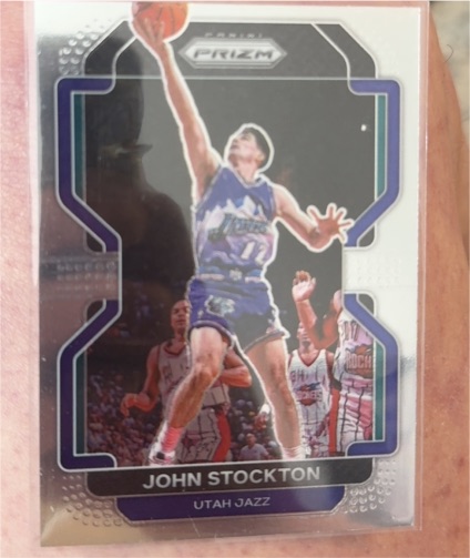 2021-22 Panini Prizm #267 John Stockton — front