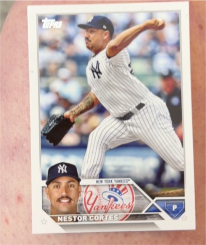 2023 Topps Series 1 #143 Nestor Cortes — front