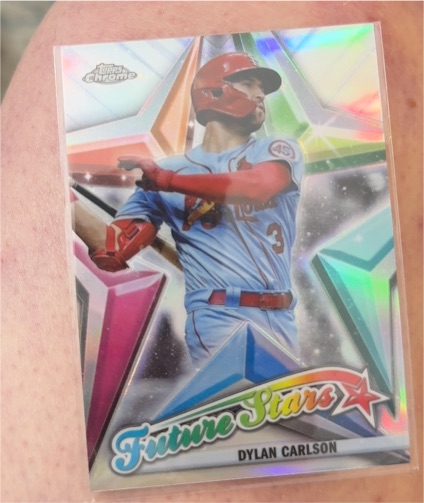 2022 Topps Chrome Future Stars #FS-4 Dylan Carlson — front