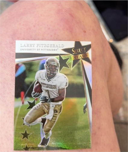 2022 Panini Select Draft Picks #SS-LF Larry Fitzgerald Select Stars — front