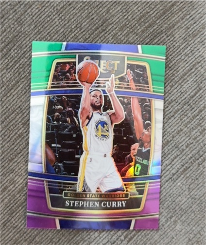 2021-22 Panini Select #94 Stephen Curry — front
