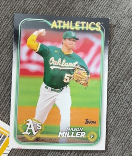 2024 Topps Series 2 #427 Mason Miller — front