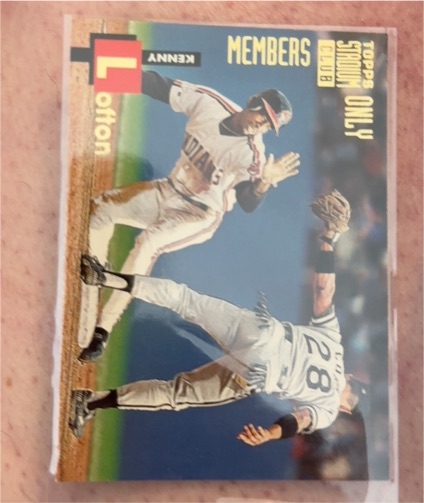 1994 Topps Stadium Club Members Only #27 Kenny Lofton — front