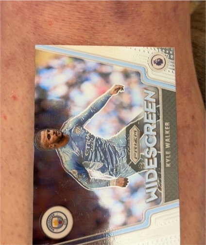 2021-22 Panini Prizm Premier League #18 Kyle Walker Widescreen — front