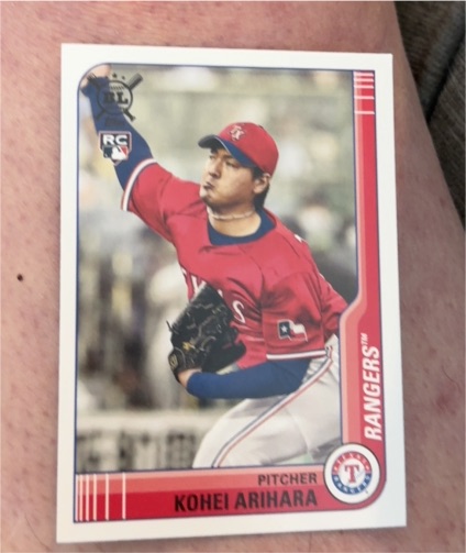 2021 Topps Big League #183 Kohei Arihara — front