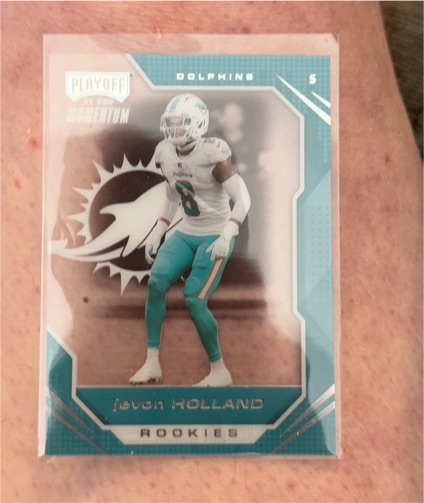 2021 Panini Chronicles Playoff Momentum #PMR-38 Jevon Holland — front
