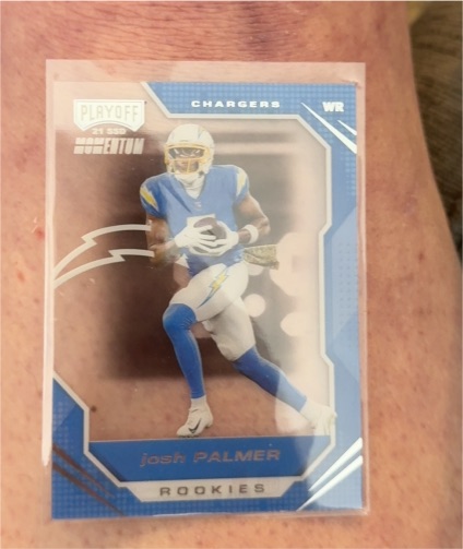 2021 Panini Chronicles Playoff Momentum #PMR-22 Josh Palmer — front
