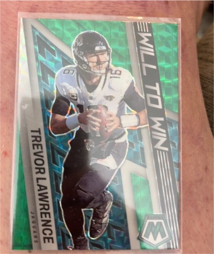 2022 Panini Mosaic #WW-12 Trevor Lawrence — front