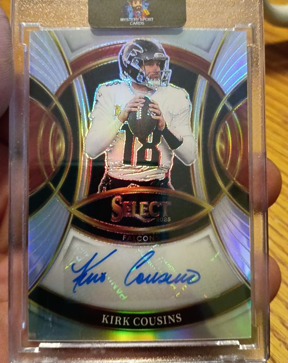 2025 Panini Select Signatures #SP-KKC Kirk Cousins — front
