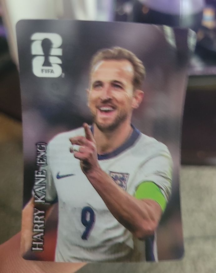 2026 Panini FIFA World Cup Coca-Cola #9 Harry Kane — front