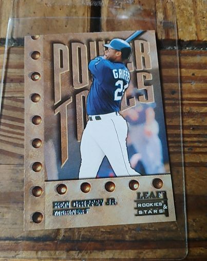 1998 Leaf Rookies & Stars #131 Ken Griffey Jr Power Tools — front