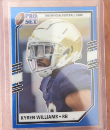 2022 Leaf Pro Set #PSP-KW1 Kyren Williams — front