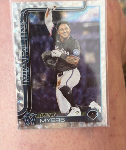 2025 Topps Update Series #US228 Dane Myers — front