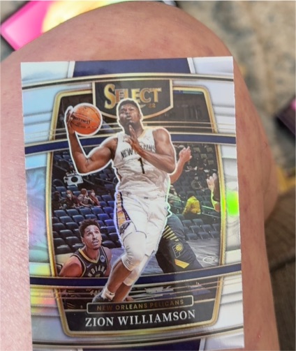 2021-22 Panini Select #96 Zion Williamson — front