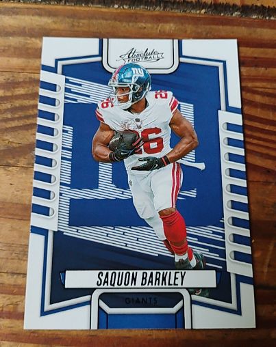 2023 Panini Absolute #59 Saquon Barkley New York Giants — front