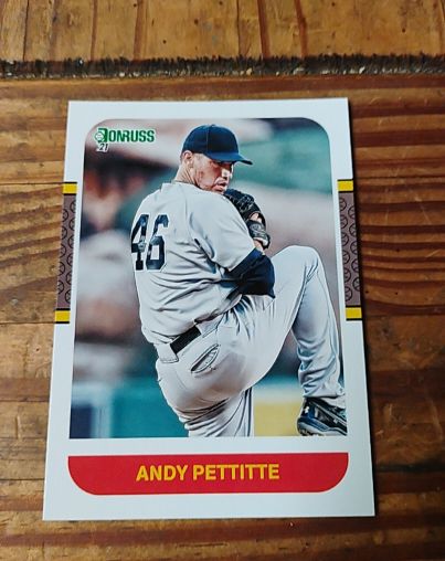 2021 Donruss #248 Andy Pettitte — front