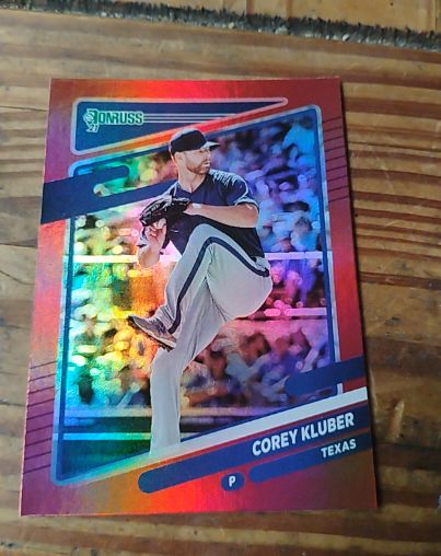 2021 Donruss #63 Corey Kluber — front
