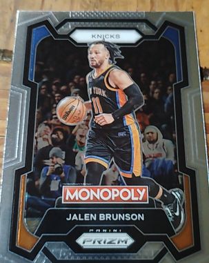 2023-24 Panini Prizm Monopoly #59 Jalen Brunson — front